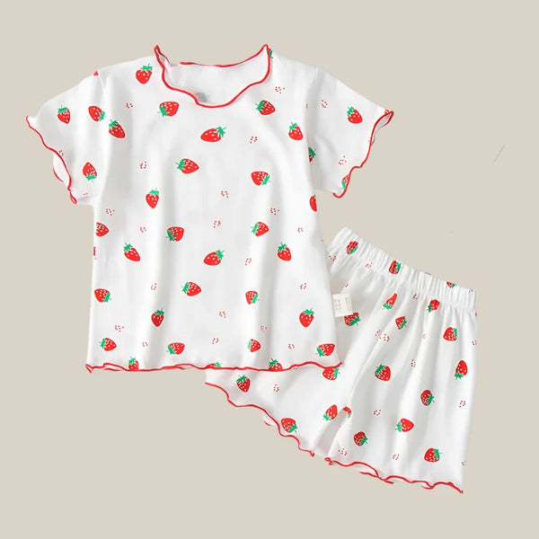 פיג׳מת בנות STRABERRY 12M-6Y