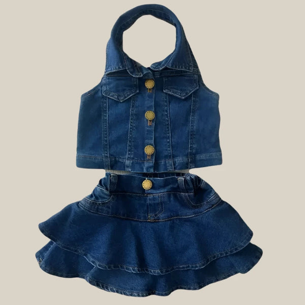 חליפת גן JEANS 24M-8Y