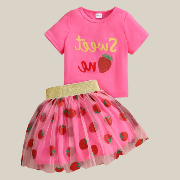 חליפת בנות STAWBERRY 18M-6Y