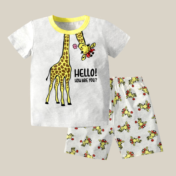 פיג׳מת בנות GIRAFFE 3Y-12Y
