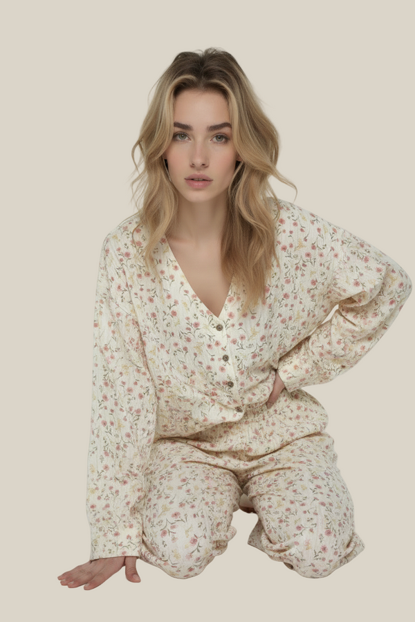 פיג׳מת כותנה LIAN